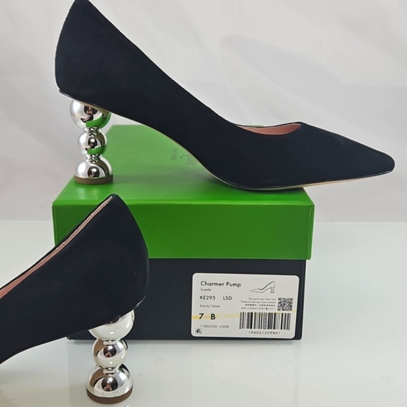 NEW! Kate Spade Charmer 76MM Leather Pumps Size 7 - Picture 12 of 16